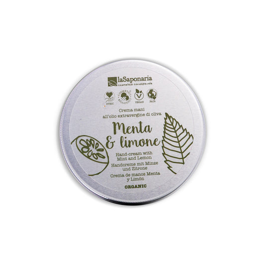 Crema de Manos Menta y Limón